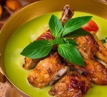 Green Curry Roast Chicken