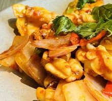 Spicy Stir-Fried Fresh Squid