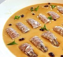 Soy Sauce Steamed Egg with Shrimp