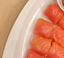 Crispy Shrimp and Scallop Rice Noodle Roll