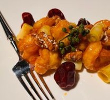 Crispy Shrimp Balls with Green Sesame