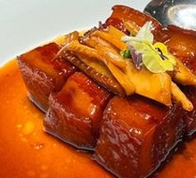 Braised Pork with Handmade Rice Cake