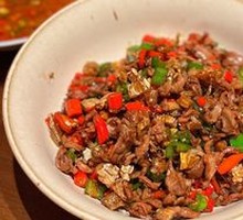 Stir-fried Chicken Gizzard with White Pepper