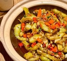 Minced Pork with Eggplant Stew