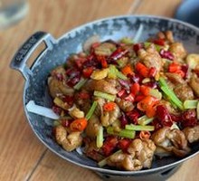 Spicy Pork Intestines Stir-fry