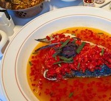 Spicy Chopped Chili Steamed Fish Head (Half)