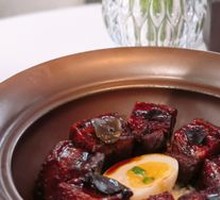 Truffle Braised Pork Belly with Soft-Boiled Egg