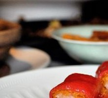 Fresh Shrimp Red Rice Noodle Roll