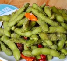 Boiled Soybeans in Spicy Sauce