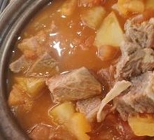Tomato Stew with Beef Brisket