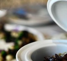 Black Truffle Scallion Sea Cucumber with Wuchang Rice