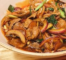 Special Tomato Sauce Pork Liver Noodles