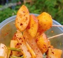 Sweet and Sour Radish Peel