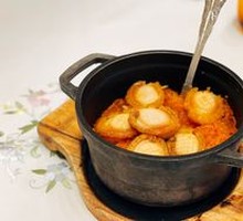 Whole Abalone with Silver Threads Stew