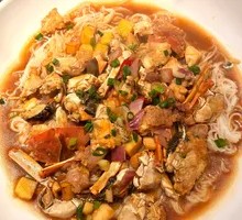 Shredded Crab Noodle Bowl