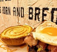 CBD Bacon Sunny Egg Burger
