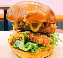 Fried Chicken Burger