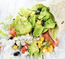 Avocado Vegan Quinoa Wrap