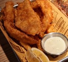 Fish and Chips with Tartar Sauce