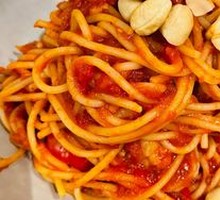 Italian Shrimp with Tomato Sauce Pasta