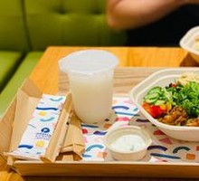 Spicy Chickpea Meatball Pita Wrap