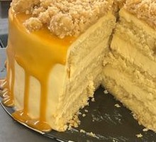 Caramel Sea Salt Cake