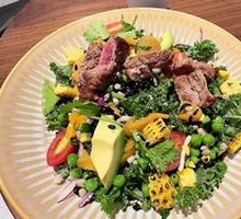 Vibrant Veggie Beef Salad