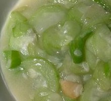 Stir-Fried White Jade Loofah