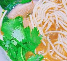Spicy Beef Noodle Soup with Snowflake Beef