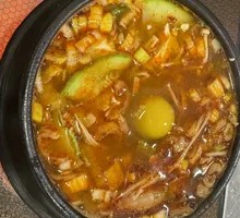 Stone Pot Kimchi Rice