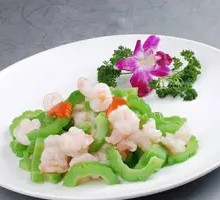 Bitter Melon with Shrimp Stir-fry
