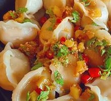 Chinese cabbage and pork dumplings