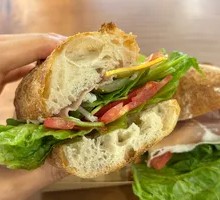 Spanish Ham & Baguette Sandwich