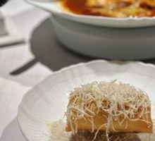 Peking Duck Spring Rolls with Parmesan