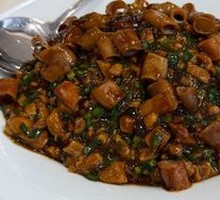 Sea Cucumber and Minced Pork Rice