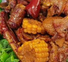 Stewed Goose in Iron Pot