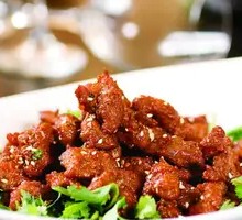 Scallion Stir-Fried Lamb