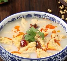 Fried Tofu Soup