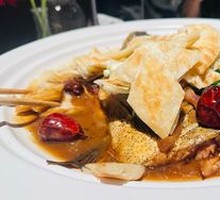 Fish Head with Flatbread