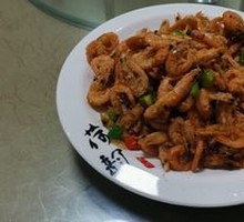 Crispy Fried Small River Shrimp