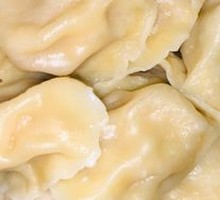 Pork and scallion dumplings