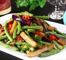 Stir-fried Green Beans with Pork Belly