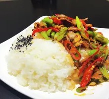 Stir-fried Chicken Gizzard Noodles