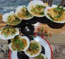 Steamed Scallops with Garlic and Vermicelli
