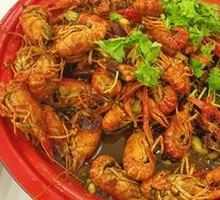 Fresh Stir-Fried Crawfish