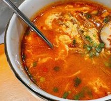 Spicy Beef Soup with Rice