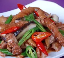 Spicy Pepper and Pig Intestines