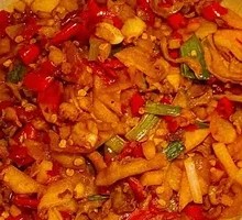 Stir-Fried Chicken Offal