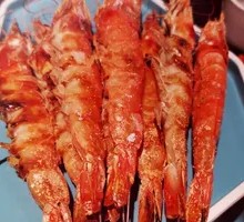 Salt-Baked Sea Shrimp