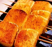 Grilled Steamed Bun Slices